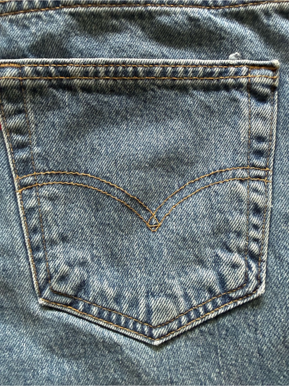 🔥 Vintage Levi’s 505 Jeans USA 34x30 Regular Fit Straight Leg 100% Cotton Denim - Picture 11 of 14